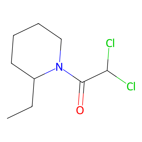 2,2-Dichloro-1-(2-ethylpiperidin-1-yl)ethanone structure