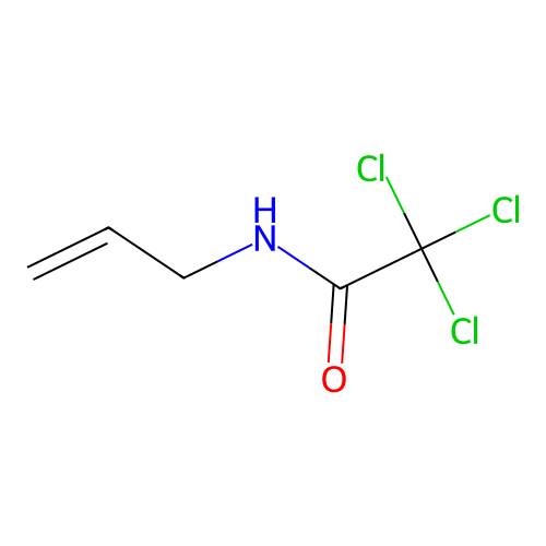 N-Allyltrichloroacetamide structure