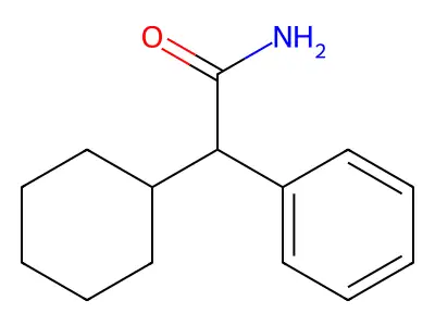 2-Cyclohexyl-2-phenylacetamide structure
