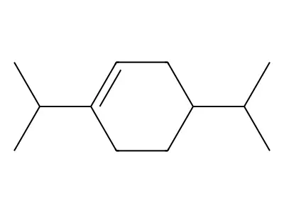 1,4-Diisopropyl-1-cyclohexene structure