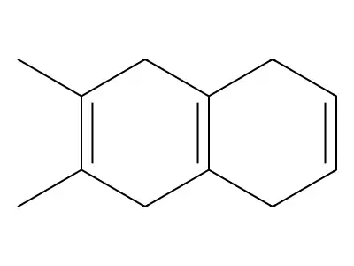 2,3-Dimethyl-1,4,5,8-tetrahydronaphthalene structure