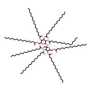 Sucrose octapalmitate structure