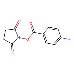 N-Succinimidyl 3-iodobenzoate structure