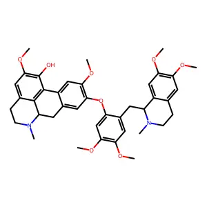 Thalictropine structure