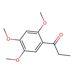 2,4,5-三甲氧基苯丙酮 structure