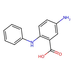 5-Amino-2-anilinobenzoic acid structure