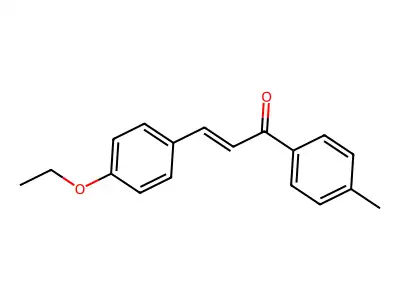 3-(4-Ethoxyphenyl)-1-(p-tolyl)prop-2-en-1-one structure