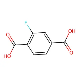氟对苯二甲酸 structure