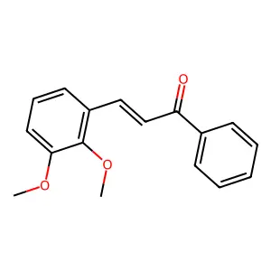 2-Propen-1-one, 3-(2,3-dimethoxyphenyl)-1-phenyl- structure