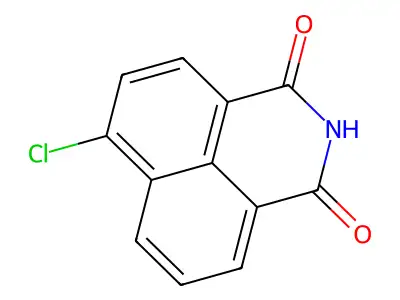 4-Chloronaphthalene-1,8-dicarboximide structure