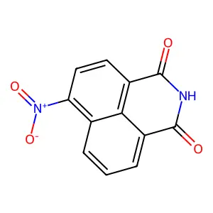 6-nitro-1H-benzo[de]isoquinoline-1,3(2H)-dione structure