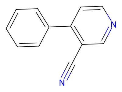 4-Phenylnicotinonitrile structure