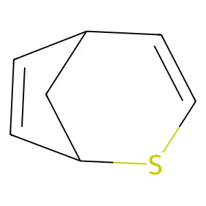 2-Thiabicyclo(3.2.1)octa-3,6-diene structure