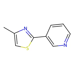 3-(4-Methyl-1,3-thiazol-2-yl)pyridine structure