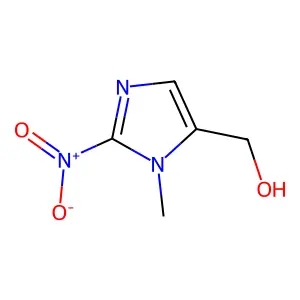 1-Methyl-2-nitro-1H-imidazole-5-methanol structure