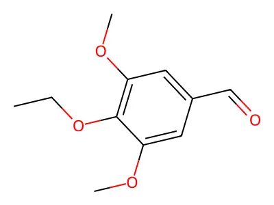 4-Ethoxy-3,5-dimethoxybenzaldehyde structure