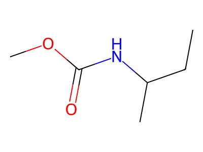 Methyl sec-butylcarbamate structure