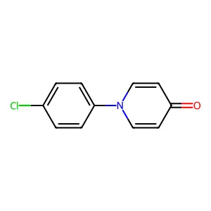 1-(4-chlorophenyl)-4(1H)-pyridinone structure
