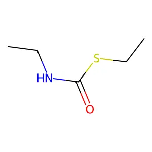 Carbamothioic acid, N-ethyl S-ethyl ester structure