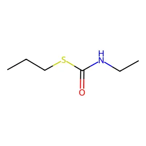 Carbamothioic acid, ethyl-, S-propyl ester structure