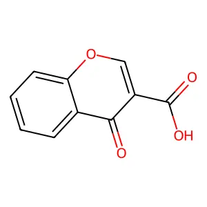 Chromone-3-carboxylic acid structure
