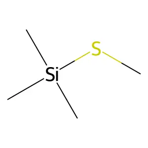 Silane, trimethyl(methylthio)- structure