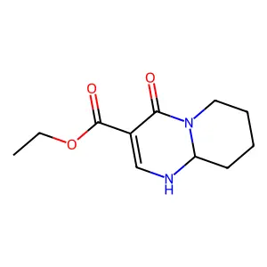 4H-Pyrido[1,2-a]pyrimidine-3-carboxylic acid, 1,6,7,8,9,9a-hexahydro-4-oxo-, ethyl ester structure