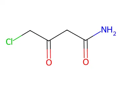 4-Chloroacetoacetamide structure