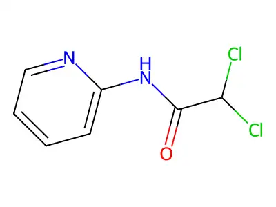 Acetamide, 2,2-dichloro-N-2-pyridinyl- structure