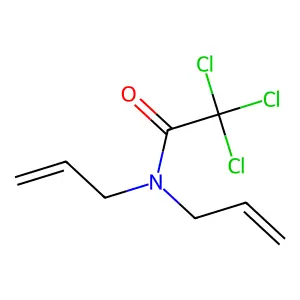 N,N-diallyl-2,2,2-trichloroacetamide structure