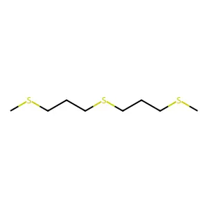 Propane, 1,1'-thiobis(3-(methylthio)- structure