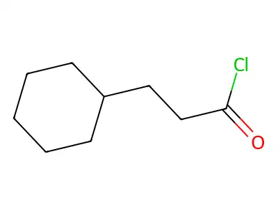 Cyclohexylpropionyl chloride structure
