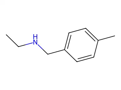 N-(4-Methylbenzyl)ethanamine structure