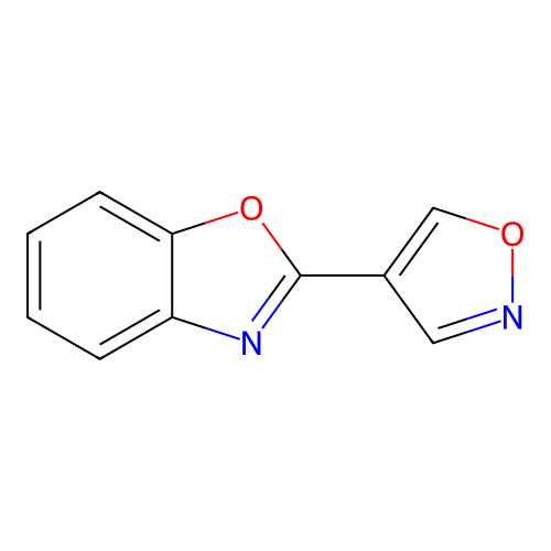 2-Isoxazol-4-ylbenzoxazole structure