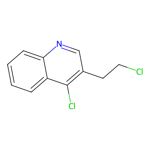 4-Chloro-3-(2-chloroethyl)quinoline structure