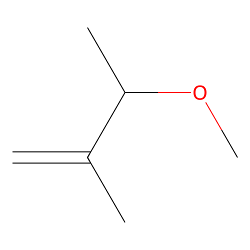 3-Methoxy-2-methyl-1-butene structure