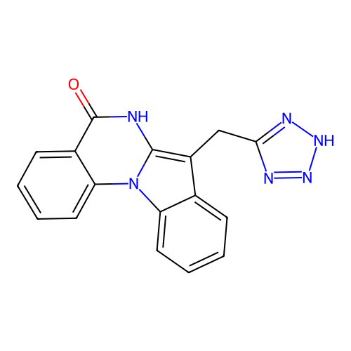 Indolo[1,2-a]quinazolin-5(6H)-one, 7-(1H-tetrazol-5-ylmethyl)-(9CI) structure
