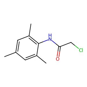 2-chloro-N-(2,4,6-trimethylphenyl)acetamide structure