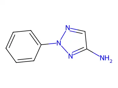 2-phenyl-2H-1,2,3-triazol-4-amine structure