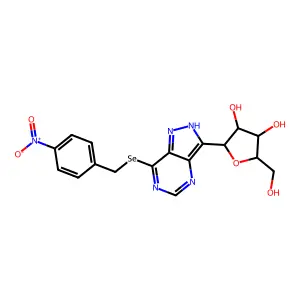 [4,5-Diacetyloxy-6-(6-benzamidopurin-9-yl)-2-methyloxan-3-yl] acetate structure