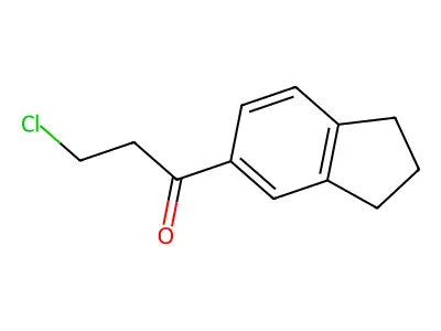 5-(3-Chloropropionyl)indan structure