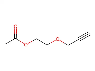 2-(Prop-2-ynyloxy)ethyl acetate structure