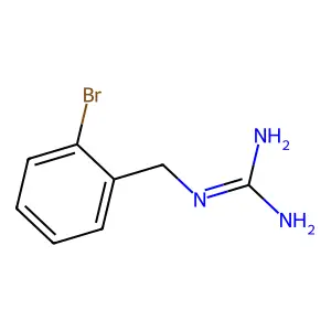 Guanidine, (o-bromobenzyl)- structure