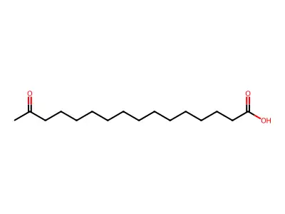 15-Oxohexadecanoic acid structure