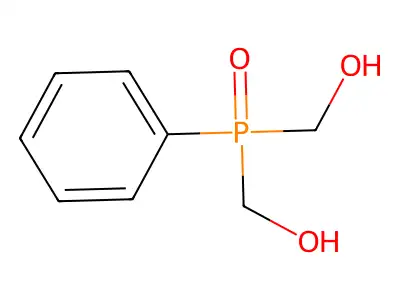 (phenylphosphoryl)dimethanol structure