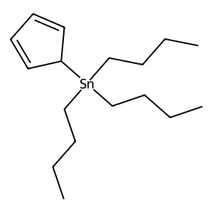 Tributylcyclopenta-2,4-dienylstannane structure