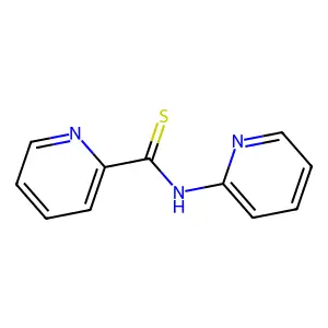 N-2-吡啶基-2-吡啶硫代甲酰胺 structure