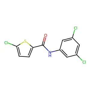 5-chloro-N-(3,5-dichlorophenyl)thiophene-2-carboxamide structure
