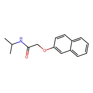 N-isopropyl-2-(naphthalen-2-yloxy)acetamide structure