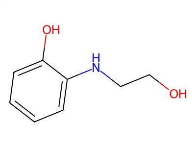 2-(2-Hydroxyanilino)ethanol structure